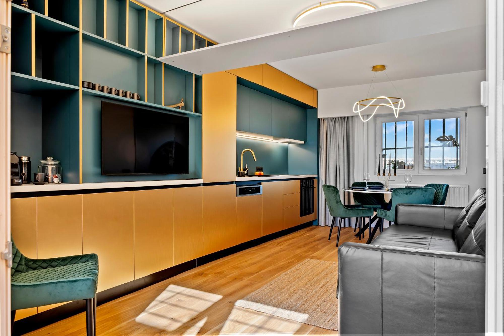 Art Nouveau Penthouse Bucharest Apartment Bagian luar foto