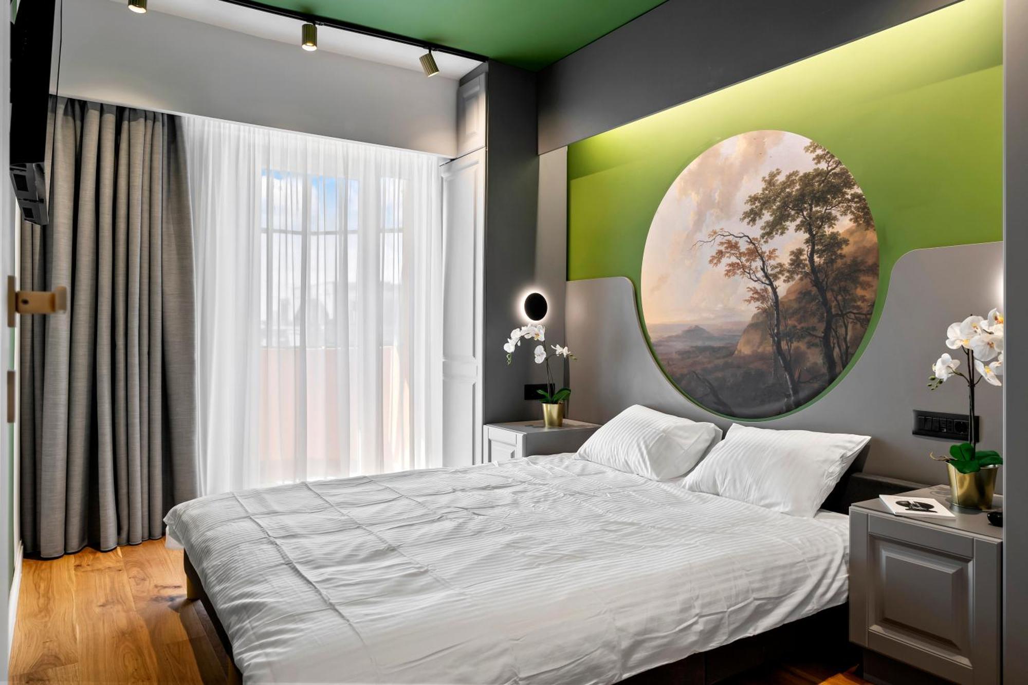 Art Nouveau Penthouse Bucharest Apartment Bagian luar foto